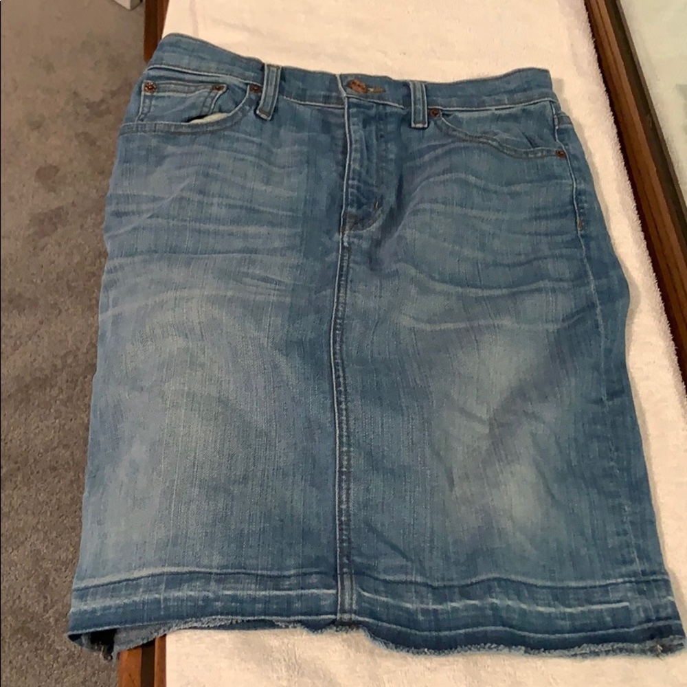 Jean skirt - Picture 1 of 2